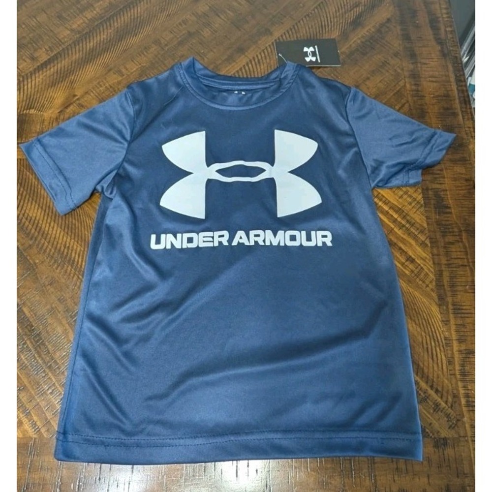 Under Armour Boys Tech Big Logo Printed Short-Sleeve T-Shirt  YS/JP/PH